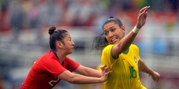 Jogo Brasil x Chile - Seleção Feminina