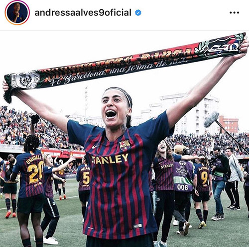 Andressa Alves Champions League feminino