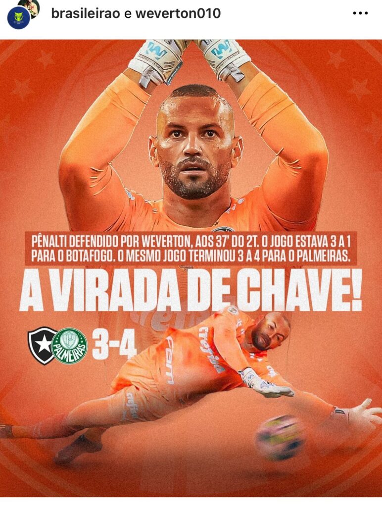 maior goleiro da história do Palmeiras